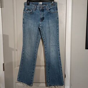 Calvin Klein Women's Distressed Jeans 5 Pocket Size 4 Vintage